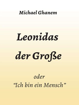 cover image of Leonidas der Große